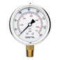 SENCTRL 0-160 Psi Glycerin Liquid Filled Air Pressure Gauge, 2.5" Dial Size by senctrl
