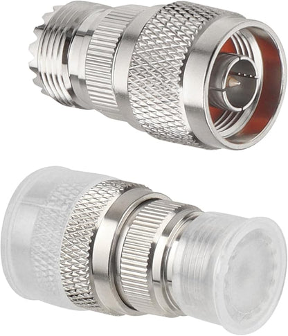 10 Pack N Male to UHF Female SO-239 Connector Adapter N Connector to PL-259 - Image 6