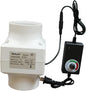 Inline Duct Fan 3 Inch Ventilation Exhaust Booster Variable Powerful 32 Cfm by Unknown