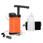 Portable Water Filter Pump, 0.01 Micron Manual Survival Water Purifier by Ginkin