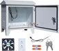 Pond Aerator Weatherproof Outdoor Cabinet, Air Pump 20”W×14.6”D×18”H by SOLICASE