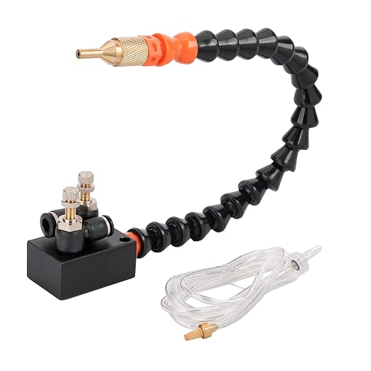 1/4" CNC Coolant Nozzle Mister for Milling Machine, Mist Coolant System for by Unknown