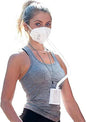 BROAD Breathe Easier AirPro Mask Rechargeable Reusable Air Purifying Respirator by BROADUSACLEANAIR