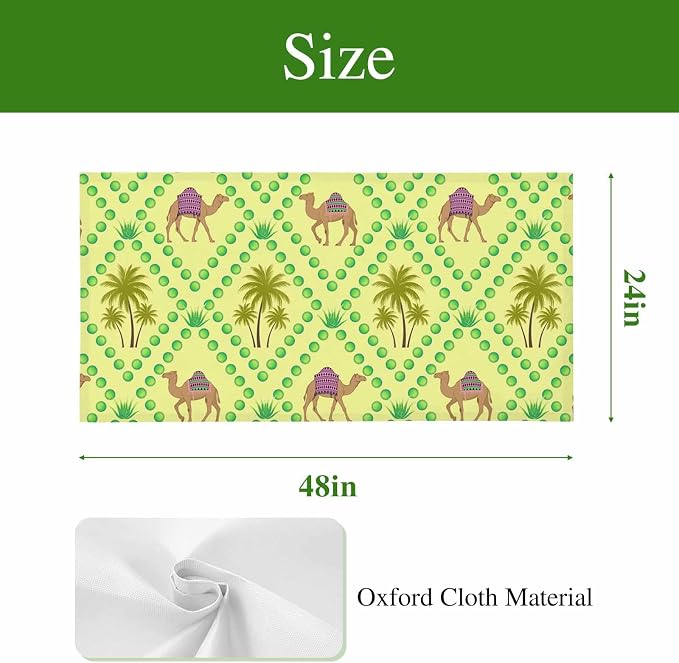 2 Pack Fluorescent Light Cover, Desert Sand Camels Light Covers - Image 9