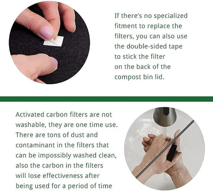 Compost Bin Odor Filters for Food Compatible - Image 7