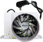 3 Inch Inline Fan 12V Tube Vent Fan Powerful 130Cfm in-line Duct Fan 20W by Unknown