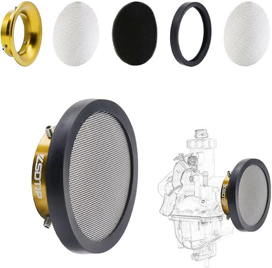 Carburetor Carb Velocity Stack 44mm Air Cleaner Filter Modified Trumpet by ZSDTRP