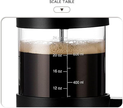 Pressed Coffee Maker 1 Liter – Portable Coffee Press System, Heat Resistant - Image 8