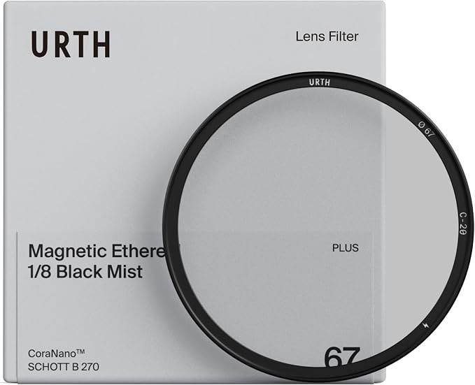 Urth 43mm Magnetic Ethereal Black Mist ⅛ Diffusion Lens Filter by Urth
