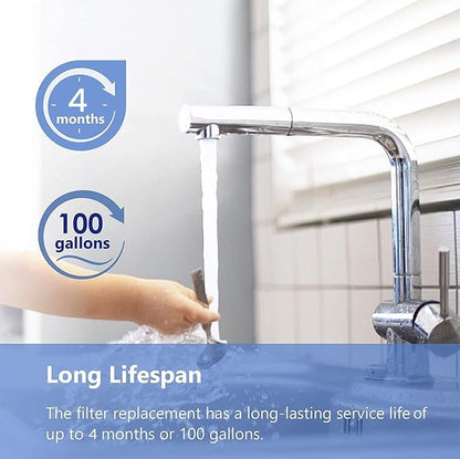 Overbest Faucet Water Filter, Replacement - Image 4