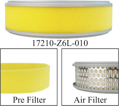 GX630R Air Filter 17210-Z6L-010 Kit Fit - Image 4