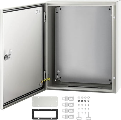 VEVOR NEMA Steel Enclosure, IP66 Waterproof & Dustproof, Outdoor/Indoor by VEVOR