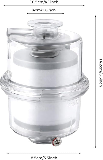 Oil Mist Filter, KF25 Vacuum Pump Exhaust Filter, 95% Efficiency Oil Mist - Image 8