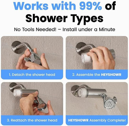 NSF 42 Certified Universal & Easy Installation Shower Filter - Image 7
