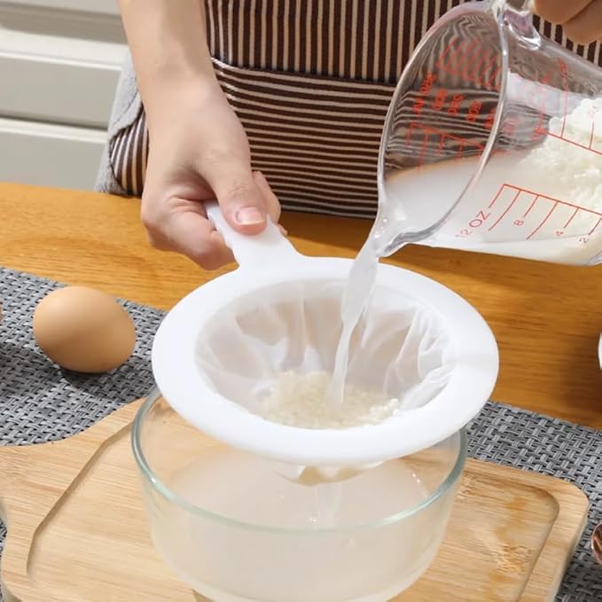 Kitchen Ultra-Fine Nylon Mesh Strainer I Filter Spoon Sieve - Image 8