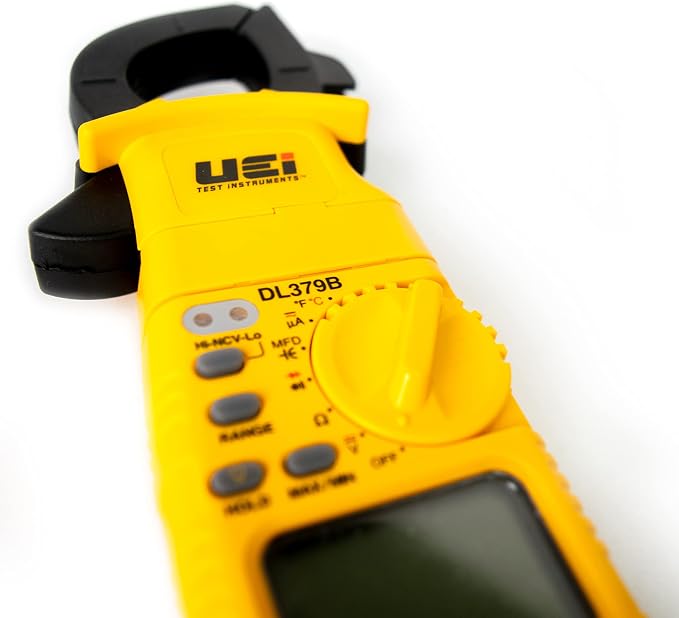 UEi DL379B Digital Clamp Meter Auto Ranging, HVAC Current Voltage Tester - Image 3