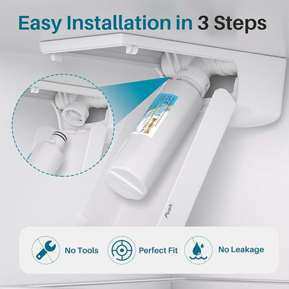 ICEPURE Alkaline LT1000PC Refrigerator Water Filter and Air Filter Replacement - Image 8