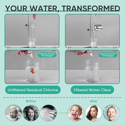Cobbe Shower Filter | All-METAL Joint | 99% REMOVAL Shower Head Filter - Image 7
