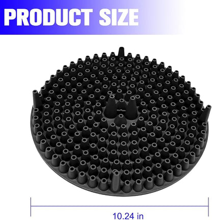 2PCS Car Wash Bucket Grit Trap Insert, 10.2" Vehicle Detailing Washing Filters - Image 2