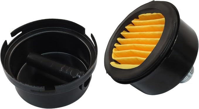 2 Pcs Air Compressor Silencer, 3/8" Thread Air Compressor Intake Filter 16mm - Image 3