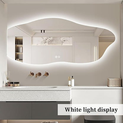 JSLJDM 500 X1000 mm Illuminated Backlit LED Bathroom Mirror, Wall Mounted - Image 2