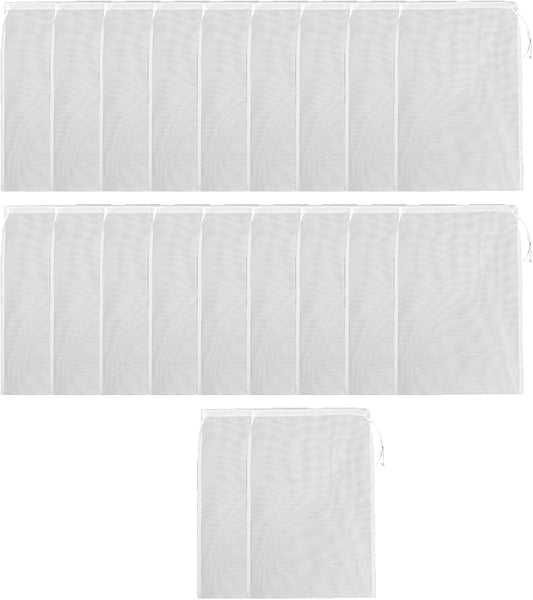 20pcs Aquarium mesh Media Filter Bag, Nylon Media Filter Bag, Suitable by Unknown
