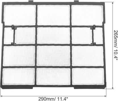 PATIKIL Air Conditioner Filter Replacement 290mm x 265mm, Plastic Air Filtering - Image 2