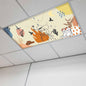 Fluorescent Light Covers for Ceiling Lights Boho Abstract Geometric Magnetic by Home+L6