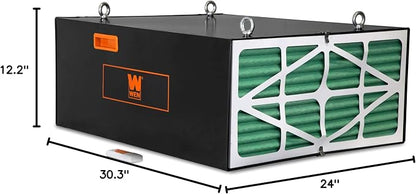 WEN 3417 3-Speed Remote-Controlled Industrial-Strength Air Filtration System - Image 5