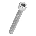 Kozelo 10pcs Socket Head Cap Screws - [M8-1.25 x 60mm] 304 Stainless Steel Allen Socket Drive for Electrical Motor 3D Printing Fan Engine Replacement Use, Silver