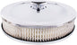 United Pacific S1107 Chrome 10" Air Cleaner Assembly, Low Profile, Die-Cast by UnitedPacific