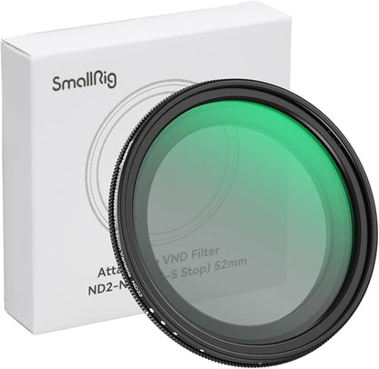 SmallRig 52mm Magnetic Variable ND Filter ND2-ND32 No X Cross HD Optical Glass by SmallRig