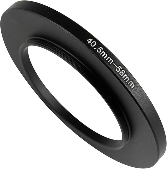 40.5-58mm Metal Step-Up Ring Adapter Compatible by Unknown
