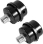 2PCS Air Compressor Silencer Filter, Metal Air Compressor Intake Filter Sound by Unknown