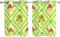 2 Panel Kitchen Cafe Curtains, Desert Sand Camels Sunlight Filtering Nature Air by Hokiten