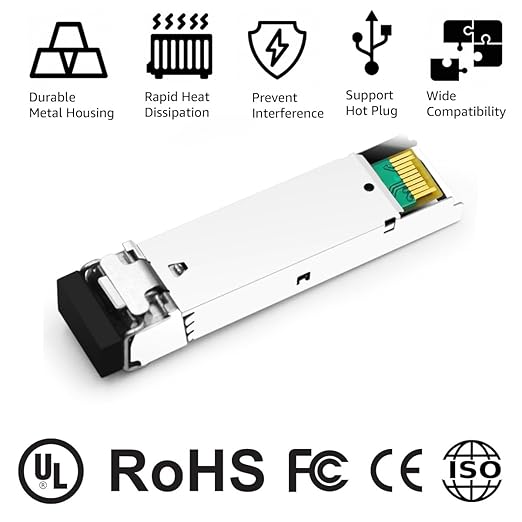 OPSTRAN 10GBASE-LRM SFP+ Optical Transceiver Module Compatible with HPE BladeSystem 455889-B21 1310nm 220m DDM Duplex LC MMF