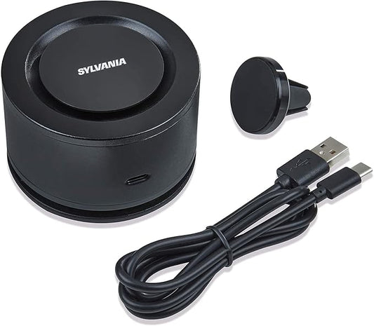 SYLVANIA - Airzing Mini Air Purifier - Vehicle, Office - Air Ionizer, USB-C by Sylvania