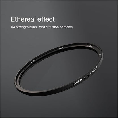Urth 55mm Magnetic Ethereal White Mist ¼ Diffusion Lens Filter — Cinematic - Image 2