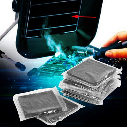 10pcs Activated Carbon Filter 13cm x 13cm Efficient Fume Extractor - Image 2