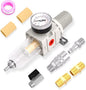 1/4" NPT Air Drying System, 5 Micron Air Line Filter by MEANLINMEASURE