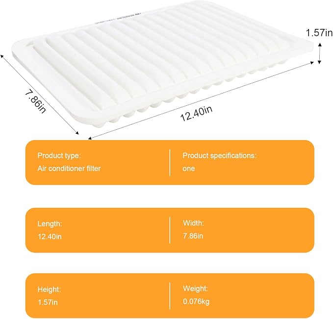 Engine Air Filter for Toyota Camry, Lexus ES300, and RX330 - Image 5