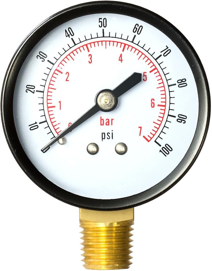 Pool Filter Pressure Gauge by AquatixPro