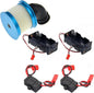 RC Aluminum Capped Air Filter Element Sponge 04104 Upgrade Parts & On/Off Power by ShareGooRC