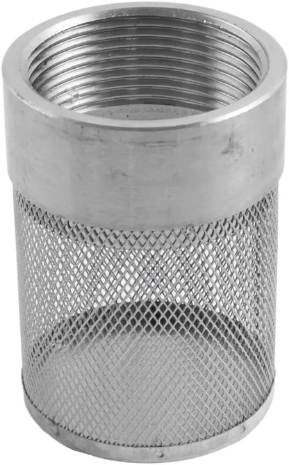 Dia Hose Inlet Suction Strainer Filter, Stainless Steel Water Pump Filter by Etersec