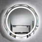 LED Bathroom Mirror with Lights and Demister Pad Wall Mounted Touch Sensor by Unknown