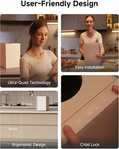 Dreame Electric Composter for Kitchen, Smart Control High-Temp Auto-Cleaning - Image 8