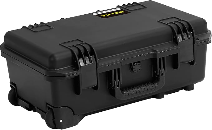 MEIJIA Premium Waterproof Hard Compact Rolling Camera Case by MEIJIA