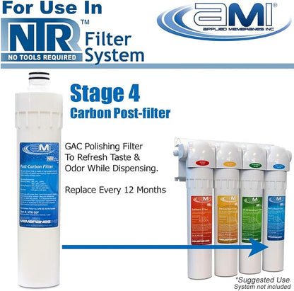 Carbon Polishing Filter for Applied Membranes NTR RO System | NTR-50P - Image 2