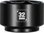 BLACKROBOT 32mm Low Profile Oil Filter Socket, 3/8" Drive 6-Point Oil Filter by BLACKROBOT