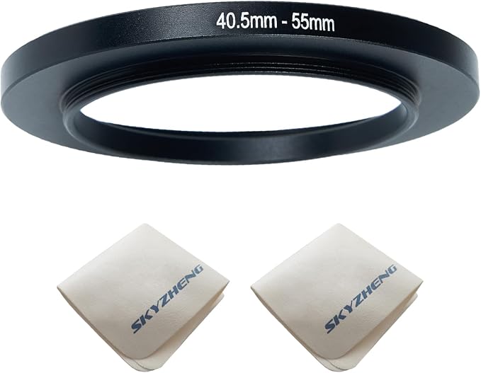 40.5mm Lens to 55mm Camera Lens Adapter 40.5mm to 55mm Step Up Ring Adapter Ring by SKYZHENG